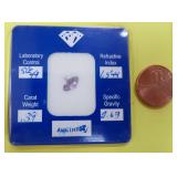 .39 Carat Weight  Amethyst Gem Stone