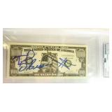 Ted DiBiase Signed Motion Picture Note PSA