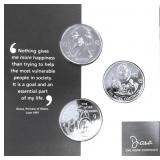 Diana, Princess of Wales BU Coins Set