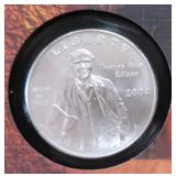 $46.93 Melt Value: Edison Silver Dollar