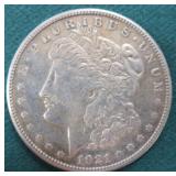 1921-S Silver Morgan Dollar, $46.55 Melt Value