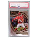2020 Panini Select Patrick Mahomes PSA 9