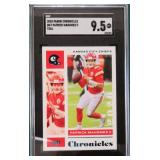 2020 Panini Chronicles Patrick Mahomes SGC 9.5