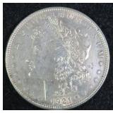 1921 Silver Morgan Dollar, $46.97 Melt 12-10-25