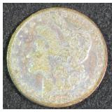 1879 Silver Morgan Dollar, $46.97 Melt 12-10-25