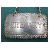 .43 Troy Ounce Sterling Silver Silver Sherry