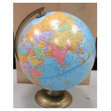 NO SHIP: Globe 16"x12"