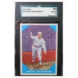 1960 Fleer Christy Mathewson SGC 6
