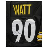 T. J. Watt Signed Jersey with Elite COA