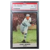 1961 GOLDEN PRESS #18 CHIEF BENDER PSA 8