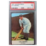 1961 GOLDEN PRESS #16 LOU GEHRIG PSA 7