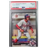 2017 BOWMAN DRAFT #BD162 JUAN SOTO PSA 9