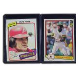 Pete Rose and Rickey Henderson