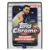 2024-25 Topps Chrome Basketball Box