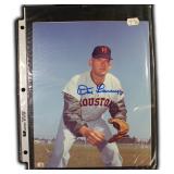 (2) Signed: Hoyt Wilhelm and Don Larsen