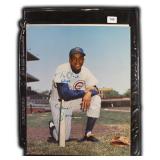 SIGNED: Ernie Banks & Joe Sewell