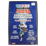 1993 Pro Set Power Update Box Football