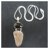 Sterling Silver and Gemstone Necklace