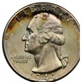 $15,500 Guide: 1941-D 25C MS68 NGC Pop 4/0