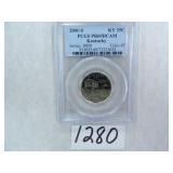 (7) 2001-S Kentucky Quarter PCGS Graded PR69 DC