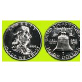 1959 Franklin Half Dollar NGC Proof-69 $825 Guide
