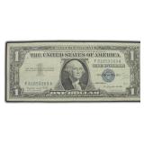 1957 $1 Dollar Silver Certificate Blue Seal Note