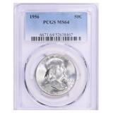 1956 Franklin Half Dollar PCGS MS-64