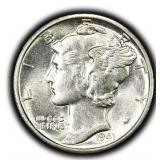 1941-S Mercury Dime Silver United States Coin