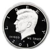 2011-S Silver Proof Kennedy Half Dollar US Coin