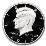 2010-S Silver Proof Kennedy Half Dollar US Coin