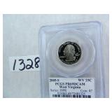 (10) 2005-S West Virginia Quarter