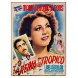 The Queen of The Tropics Movie Poster 1946, Mexico