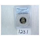 (4) 1981-S TYPE 1 Washington Quarter