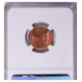 $1350 Guide: 1955-D Lincoln Cent NGC MS-67 RD