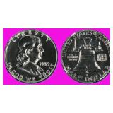 1959 Franklin Half Dollar NGC Proof-69, $825 NGC