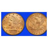 1882 Liberty $10 Gold Eagle PCGS MS-61