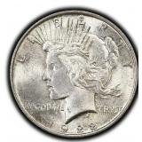 1922-P Peace Dollar Silver US Philadelphia Mint