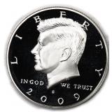 2009-S Silver Proof Kennedy Half Dollar US Coin