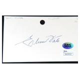 Elmer Valo Signed Card, Double COA