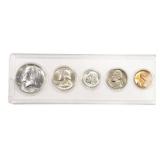 1964 UNC BU United States Coin Set 90% Silver