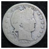 1903 Silver Barber Quarter