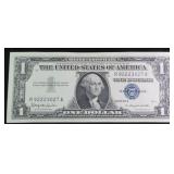1957 B $1 Silver Certificate, AU