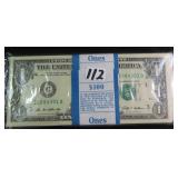 One Hundred (100) 2009 FRN UNC.