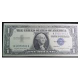 1957 A $1 Silver Certificate, AU