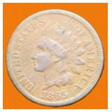 1865 Indian Head Cent