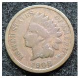 1908 Indian Head Cent