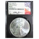 2021 American Silver Eagle NGC MS70 FDOI