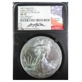 2021 American Silver Eagle NGC MS70 FDOP