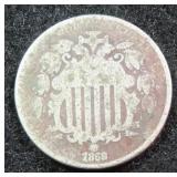 1868 Shield Nickel