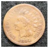 1864 Indian Head Cent